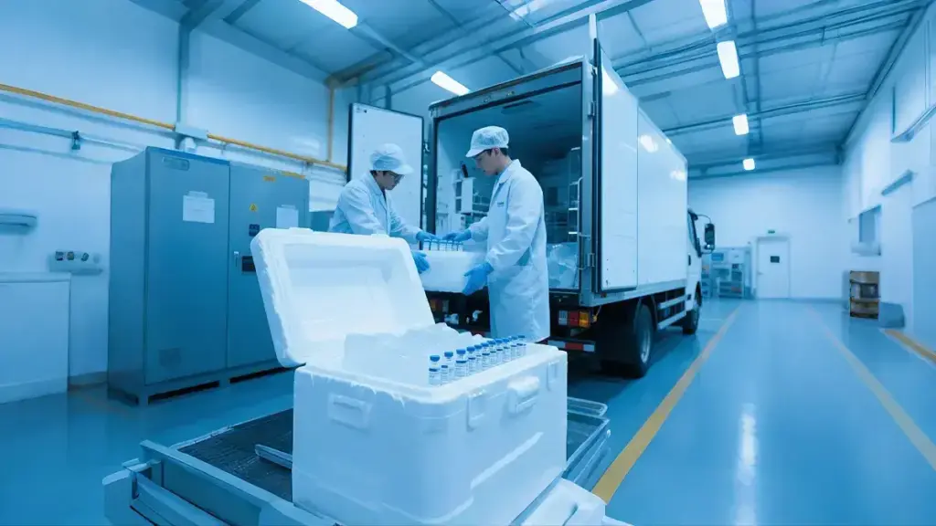 Pharmaceuticals temp controlled shipping