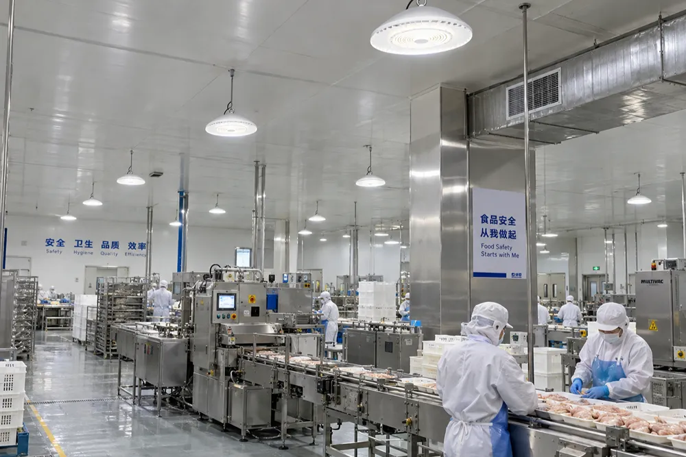 LED High Bay for Hygienic Food Processing Facilities