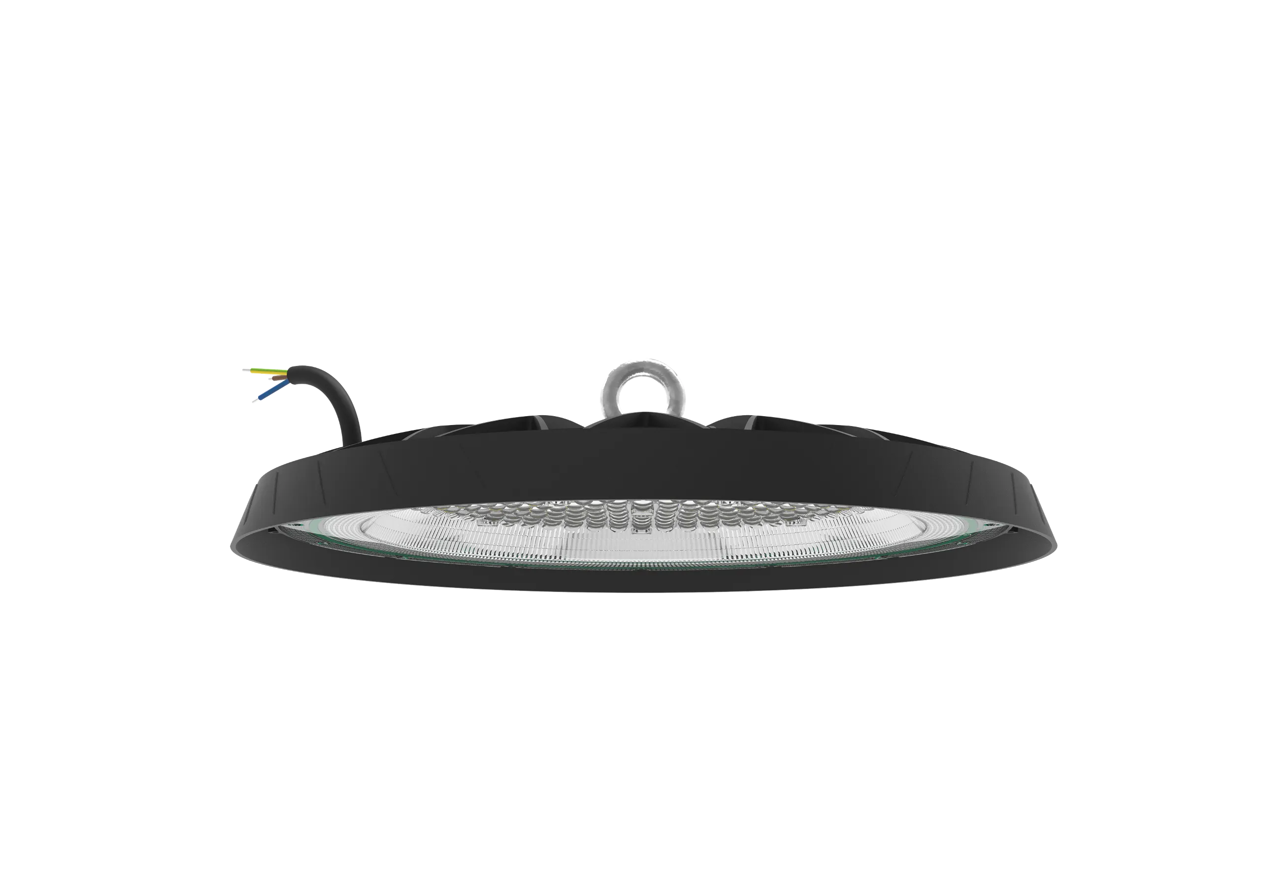 Round High Bay Fixture with Driver on Board for Industrial Halls HB42