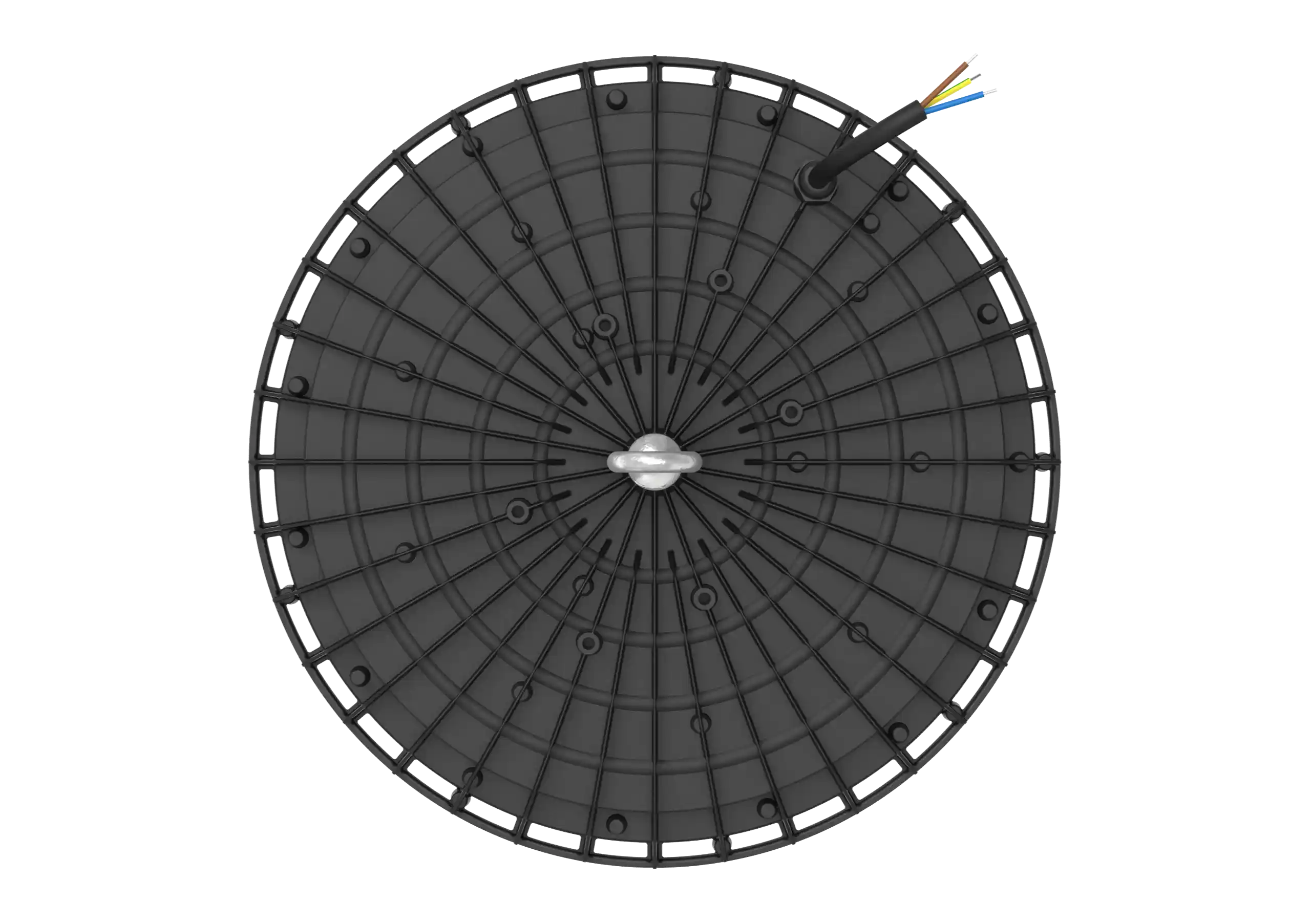 Industrial halls round DOB high bay fixture HB44