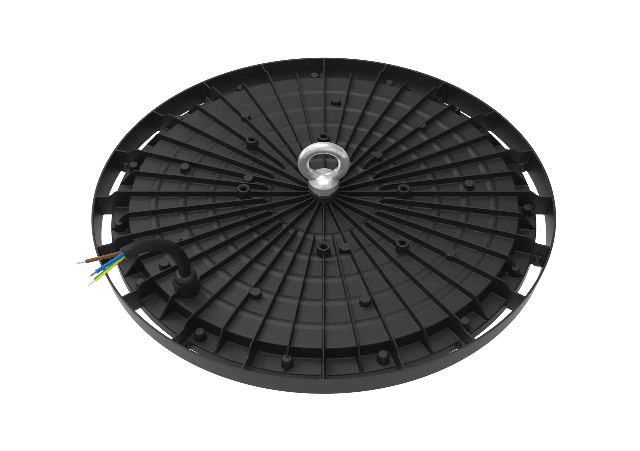 Cost-effective round high bay LED HB45 DOB design