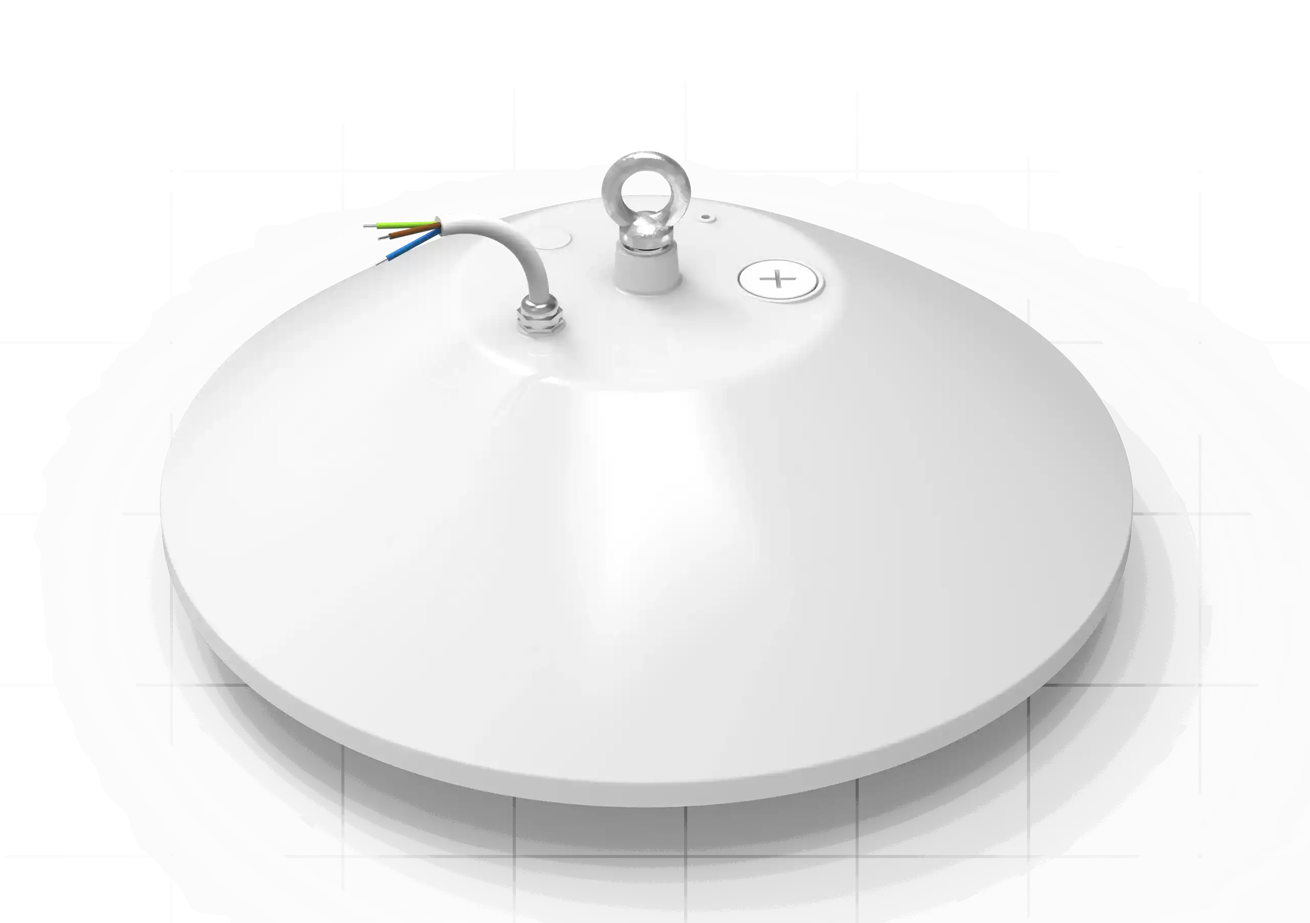 HB63 food-grade high bay for sanitary production zones