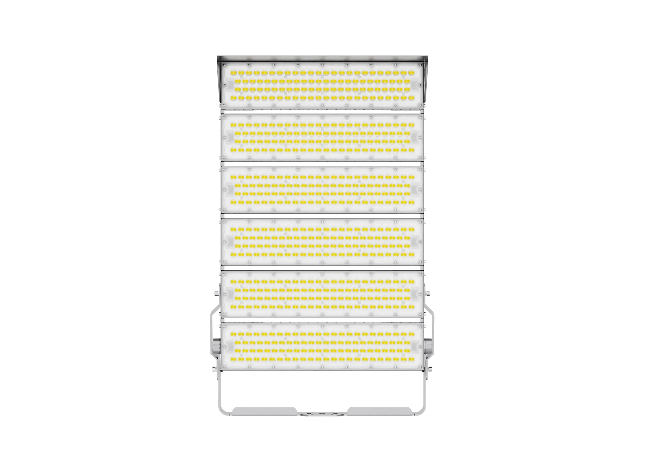 TL03 tunnel light featuring a precision lens, glass cover, and snap-on structure.