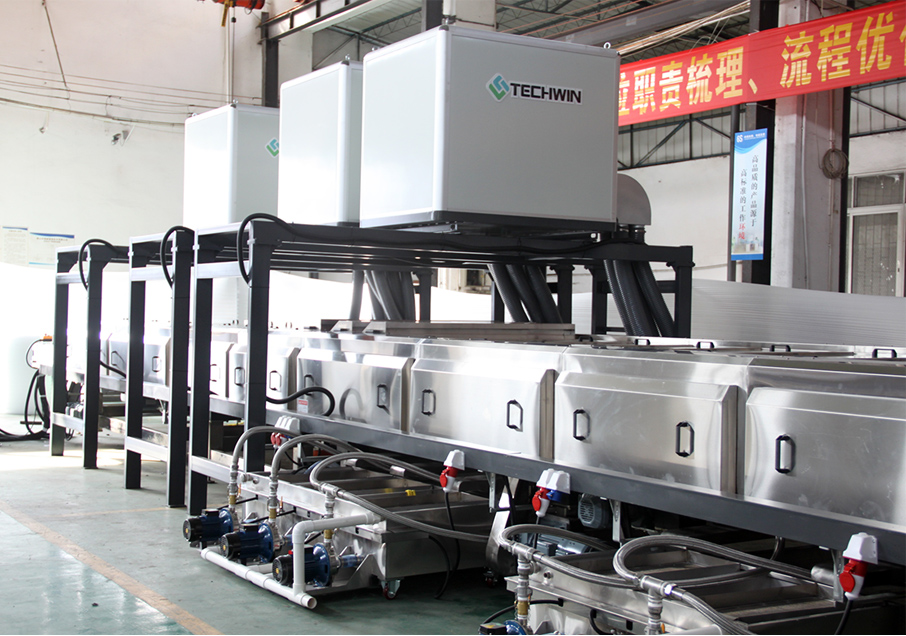 Solar glass washing machine 2