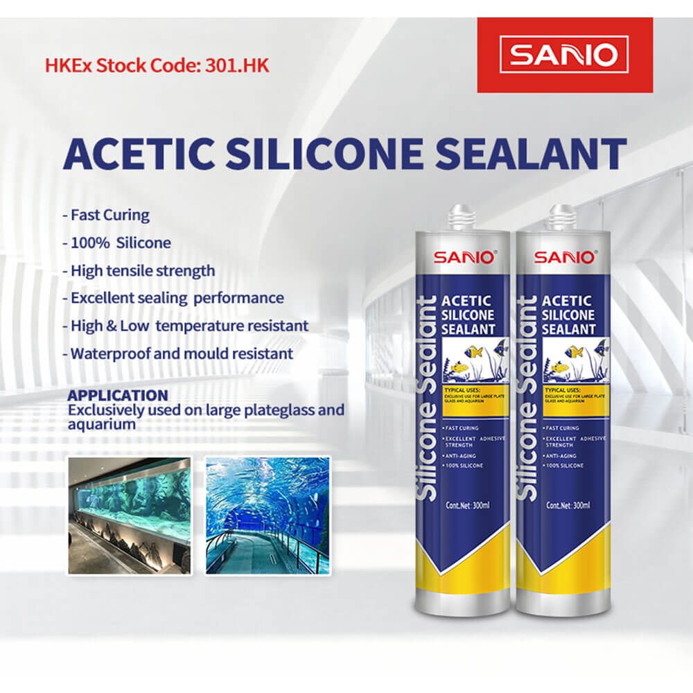 Acetic Structural Silicone Sealant TB053