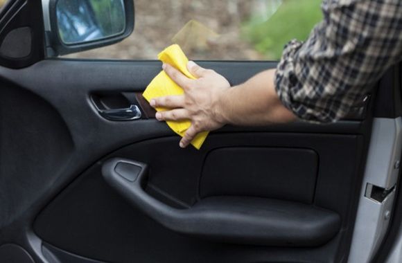 Car Door Cleaning