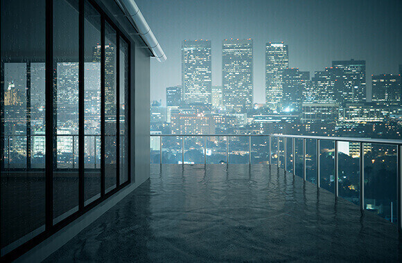 Curtain wall filling