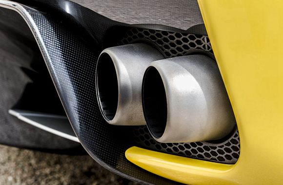 Exhaust gas up to standard