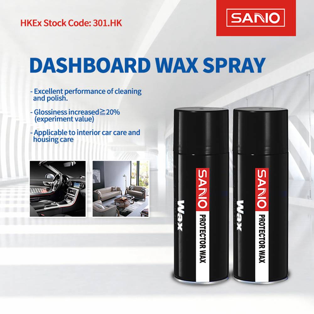 SANVO Dashboard Wax Spray 1