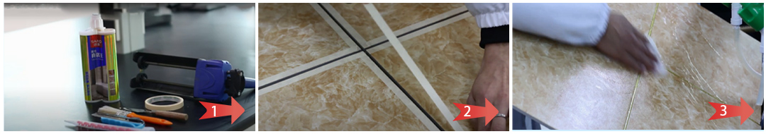 apply grout sealant