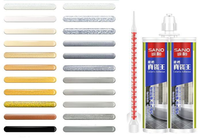 SANVO's colorful grout sealant