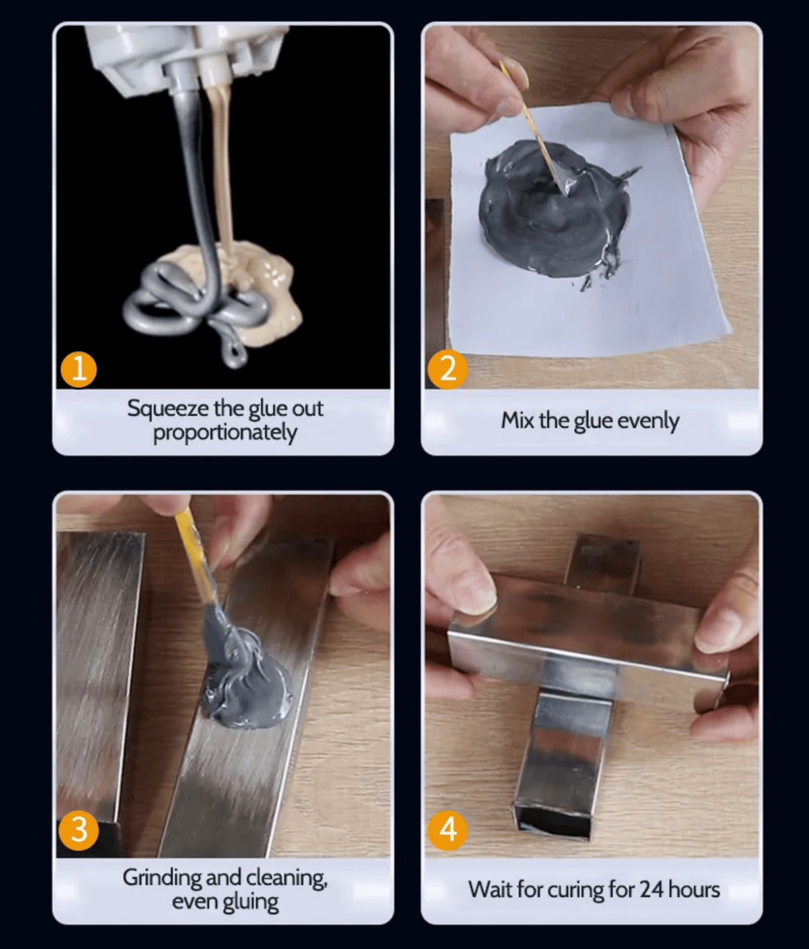 How to use epoxy glue - sanvo