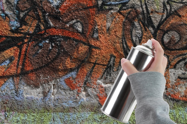 why is my spray paint sticky