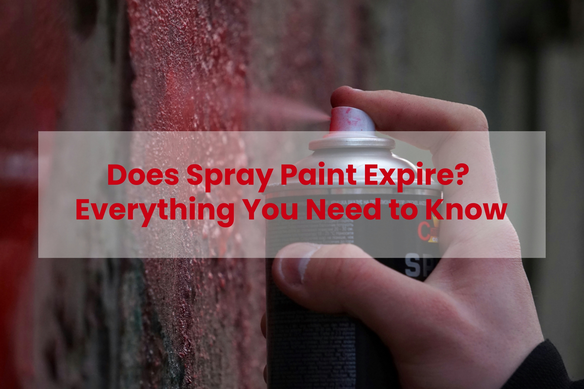 does spray paint expire 1